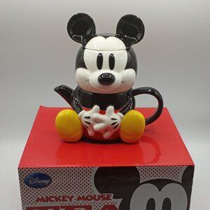 Tea Lovers! Disney Mickey Mouse Tea Pot Set 3 in 1